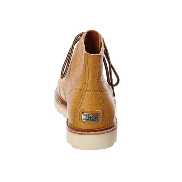 Australia Luxe Collective $380 NIB Men\'s Yakka 7 Eye Lace Ankle Boot Shearling main image 4